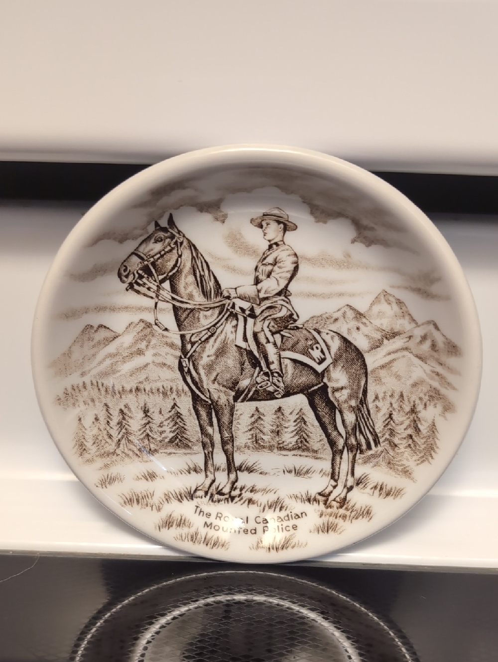 Wood & Sons Canada Crest China Saucer